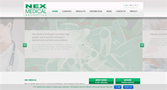 Desktop Screenshot of nexmedical.com